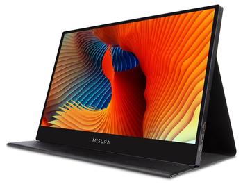 MISURA přenosný LCD monitor 16" M16TB / dotykový/ IPS/ 1920x1080/ 1200:1/ 30ms/ 300 cd/m2/ HDMI/ USB-C/ REPRO/ s bateri