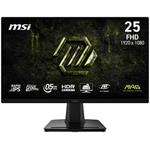 MSI Gaming MAG 256F E20/ 25"/ 1920x1080/ IPS/ 0,5ms/ 200Hz/ 300cd/m2/ 1000:1/ HDMI/ DP/ VESA/ černý