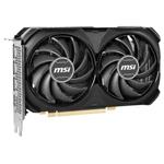 MSI GeForce RTX 4060 VENTUS 2X BLACK 8G OC / 8GB GDDR6 / PCI-E / 3x DP / HDMI