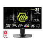 MSI MAG/255PXF/24,5"/IPS/FHD/300Hz/0,5ms/Černá/3R