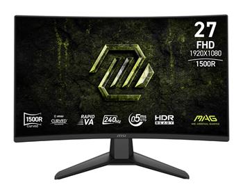 MSI MAG/274CF X24/27"/VA/FHD/240Hz/0,5ms/Černá/3R