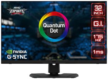 MSI Optix/MPG321QRF/32"/IPS/QHD/175Hz/1ms/Black/2R