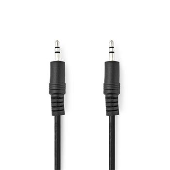 Nedis CAGL22000BK100- Stereo Audio Kabel | 3,5mm Zástrčka - 3,5mm Zástrčka | 10 m | Černá