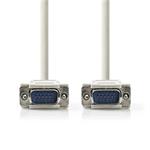 Nedis CCGP59001IV20 - Kabel VGA | VGA Zástrčka - VGA Zástrčka | 2 m | Slonovinová