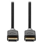NEDIS DisplayPort 1.4 kabel/ DisplayPort zástrčka – DisplayPort zástrčka/ 8K/ antracitový/ box/ 3m