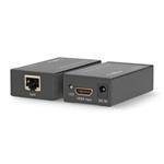 NEDIS HDMI extender/ přes Cat6/ do 60 m/ 1080p/ 1.65 Gbps/ kov/ antracit