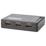 NEDIS HDMI přepínač/ 5x HDMI vstup/ 1x HDMI výstup/ 1080p/ ABS/ antracit/ box