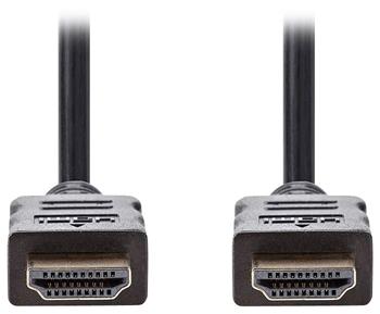 NEDIS High Speed HDMI 1.4 kabel s ethernetem/ 4K@30Hz/ zlacené konektory HDMI-HDMI/ černý/ bulk/ 3m