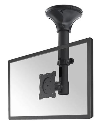 Neomounts FPMA-C025BLACK / Flat Screen Ceiling Mount (Height: 37-47 cm) / Black