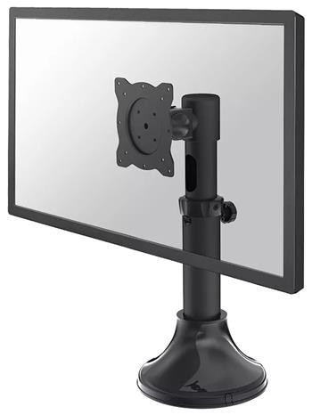 Neomounts FPMA-D025BLACK/Držák displeje/na stůl/10-30"/průchodka/VESA 100X100/nosn.12kg/1 displej/černý