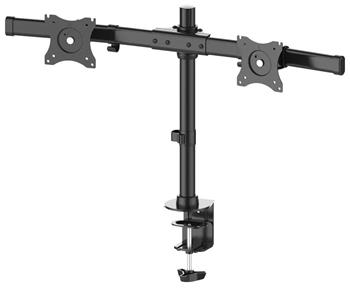 Neomounts FPMA-DCB100DBLACK / Flat Screen Desk Mount (clamp/grommet) - Crossbar / Black