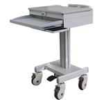 Neomounts  MED-M100 / Mobile Laptop Cart, incl. keyboard & mouse drawer / Creme