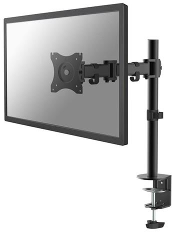 Neomounts Select NM-D135BLACK/Držák displeje/na stůl/10-27"/svorka+průchodka/VESA 100X100/nosn. 8kg/černý