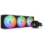 NZXT vodní chladič Kraken 360 ELITE RGB / 3x120mm RGB fan / 4-pin PWM / LCD disp. / 6 let