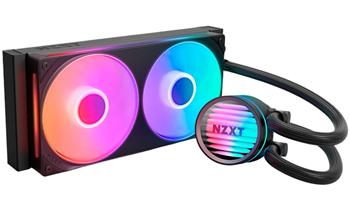 NZXT vodní chladič Kraken Core 240 RGB / 2x120mm RGB fan / 4-pin PWM / single frame fan / 6 let