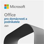 Office 2021 pro domácnosti a podnikatele CZ