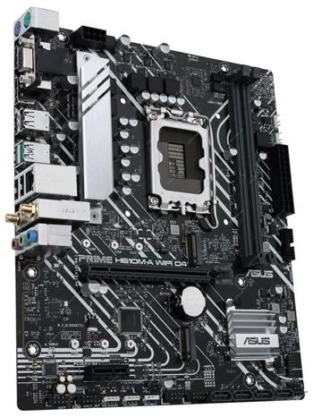 OPRAVENÉ - ASUS PRIME H610M-A WIFI D4 / H610 / LGA1700 / 2x DDR4 / 2x M.2 / HDMI / DP / VGA / WiFi / mATX