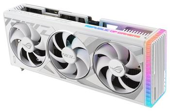 OPRAVENÉ - ASUS ROG STRIX GeForce RTX 4090 24GB GDDR6X White OC Edition / 24GB GDDR6X / PCI-E / 3x DP / 2x HDMI