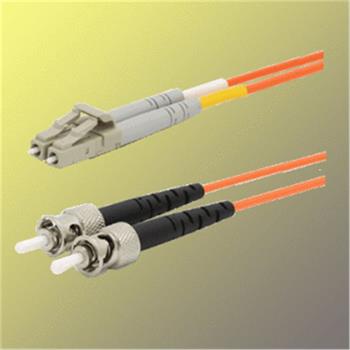 Optický patchkabel duplex LC-ST, 50/ 125um MM, 2m, OM2