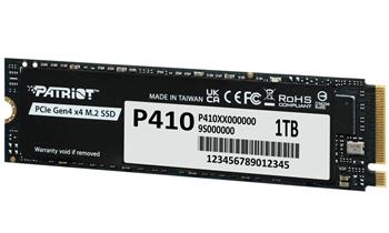 PATRIOT P410 1TB SSD / Interní / M.2 PCIe Gen4 x4 NVMe / 2280
