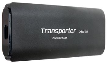 Patriot TRANSPORTER/512GB/SSD/Externí/Černá/3R