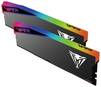 PATRIOT VIPER RGB Elite 5 Ultra 32GB DDR5 6000MT/s / DIMM / CL36 / XMP 3.0 / 1,35V / Kit 2x 16GB