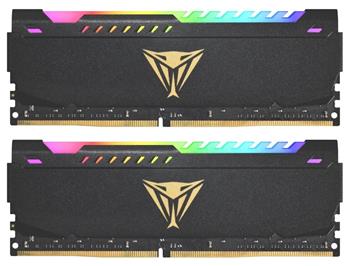 PATRIOT Viper Steel RGB 16GB DDR4 3200MHz / DIMM / CL16 / 1,35V / Heatshield / KIT 2x 8GB