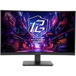 Phantom Gaming by Asrock monitor zakřivený PG27QRT1B 27"/VA/2560x1440/180Hz/300cd/m2/1ms/HDMI/DP/speaker