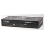 Planet FSD-803 Switch, 8x10/100Base-TX, 10", kov, desktop, fanless