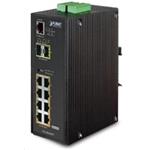 Planet IGS-10020HPT PoE switch 8x 1000Base-T, 2x SFP, 802.3at 270W, IP30, -40 až 75°C, SNMP, IGMPv3, IPv6