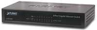 Planet switch GSD-803 10/100/1000 (8X1000BASE-T), EUP, 802.3AZ, kov