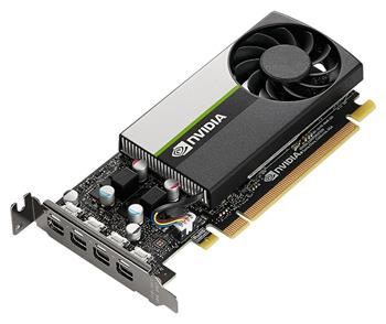 PNY QUADRO T1000 8GB / PCI-E / 8GB GDDR6 / 4x mini DP 1.4 / LowProfile