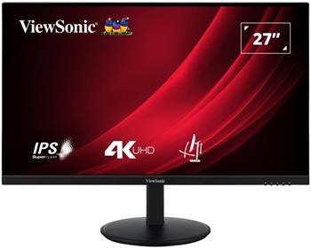 POŠKOZENÝ OBAL - ViewSonic VG2708-4K / 27"/ IPS/ 16:9/ 3840x2160/ 4ms/ 360cd/m2/ DP/ HDMI/ PIVOT /výškově nastavitelný