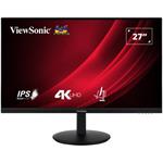 POŠKOZENÝ OBAL - ViewSonic VG2708-4K / 27"/ IPS/ 16:9/ 3840x2160/ 4ms/ 360cd/m2/ DP/ HDMI/ PIVOT /výškově nastavitelný