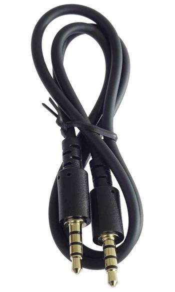 PremiumCord Kabel Jack 3.5mm 4 pinový M/M, 2m