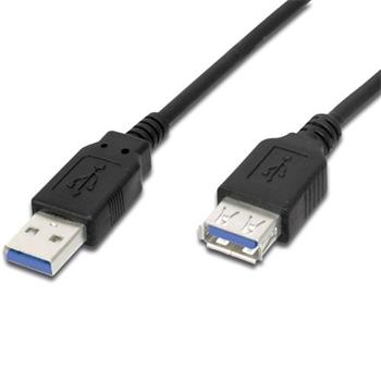 PremiumCord prodlužovací kabel USB 3.0, 5Gbps A-A, MF, 1metr