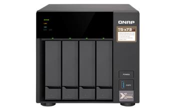 QNAP TS-473-8G (3,4GHz / 8GB RAM / 4x SATA / 2x M.2 SSD slot / 2x PCIe / 4x GbE / podpora GPGPU)