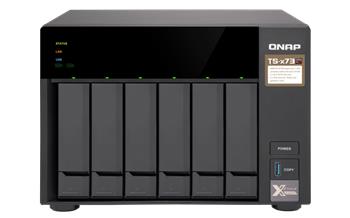 QNAP TS-673-4G (3,4GHz/4GB RAM/6x SATA/2x M.2 SSD slot/2x PCIe/4x GbE/podpora GPGPU)