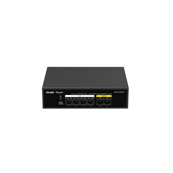 Reyee RG-ES106F-P, 6-Port 10/100 Mbps Unmanaged PoE Switch