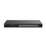 Reyee RG-ES126FGS-P, 24-Port 10/100 Mbps with 2-Port Gigabit Unmanaged PoE Switch