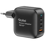 Rollei cestovní nabíjecí adapter/ 3x USB-C/ 1x USB-A/ 100 W