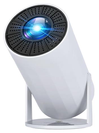 Rollei chytrý přenosný projektor SB-502/ HD 720p až 4K/ 170 ANSI/ HDMI/ USB/ BT/ Wi-Fi/ Repro/ bílý