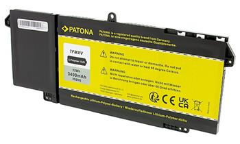 ROZBALENÉ - PATONA baterie pro ntb DELL Latitude 5320/7320/7420/7520 3400mAh Li-Pol 15,2V 7FMXV