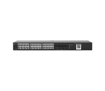 Ruijie RG-NBS3100-24GT4SFP, 28-Port Gigabit Layer 2 Cloud Managed Non-PoE Switch