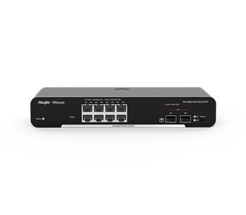 Ruijie RG-NBS3100-8GT2SFP, 10-Port Gigabit Layer 2 Cloud Managed Non-PoE Switch