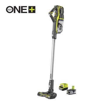 Ryobi, R18SV7-140G , 18V One Plus ™ bezuhlíkový tyčový vysavač