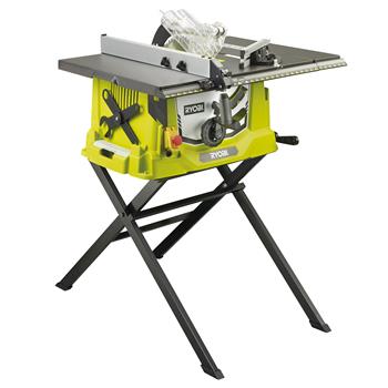 Ryobi, RTS1800ES-G, 1800W stolní pila se zabudovaným stojanem
