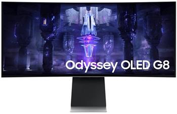 Samsung/Odyssey G85SB/34"/OLED/3440x1440/175Hz/0,1ms/Silver/2R