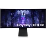 Samsung/Odyssey G85SB/34"/OLED/3440x1440/175Hz/0,1ms/Silver/2R