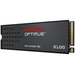 SANDISK Optimus 5100 NVMe 4TB SSD / NVMe M.2 PCIe Gen4 / Interní / M.2 2280